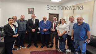 وفد تيارالمستقبل الجنوب برئاسة حشيشو  زار مدعي عام الجنوب حمادة  والمحامي العام في الجنوب شحرور وقيادات أمنية في قصر عدل صيدا