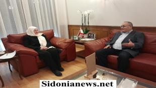 بالصور : علي محمود العبد الله اثر لقائه السيدة بهية الحريري : إرث الرئيس الشهيد رفيق الحريري هو بوصلتنا الوطنية