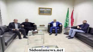 بالصور : الدكتور بسام حمود يستقبل وفدًا من بلدة لبعا وجمعية التنمية للإنسان والبيئة