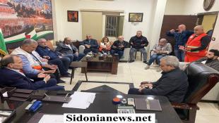 بالصور: رئيس بلدية صيدا المهندس مصطفى حجازي أدان الغارة الإسرائيلية على مخيم عين الحلوةوبحث تداعياتها مع النائب د. عبدالرحمن البزري وجولة مشتركة على مستشفيات صيدا بمشاركة د. أحمد عكرة وم. هشام حشيشو