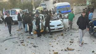 ضحية و11 جريحاً باستهداف سيارة في بلدة الطيري جنوبي لبنان