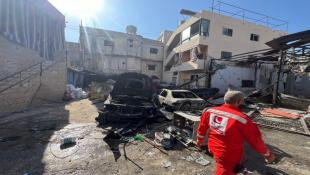 توقف الدراسة في معظم مدارس صيدا وعين الحلوة وإضراب في المخيم ولقاء موسع في دار الإفتاء إستنكارا للمجزرة الإسرائيلية في مخيم عين الحلوة