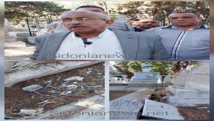 بالصور : النائب أسامة سعد من مقبرة صيدا القديمة : مشهد إنتشار تعاطي المخدرات لا يليق بصيدا وانتهاك صارخ لحرمة المقبرة