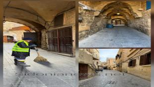 بالصور: جمعية محمد زيدان للإنماء تطلق مبادرة لتنظيف شوارع وأحياء صيدا القديمة بالتنسيق الكامل مع بلدية صيدا