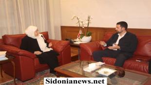 بالصور : رئيس بلدية بقسطا ابراهيم مزهر أكد العمل على حل أزمة المياه في المنطقة