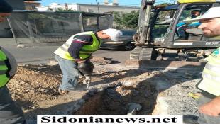 بالصور: إصلاح عدد كبير من الأعطال في شبكة مياه مدينة صيدا وضواحيها بمتابعة من المهندس مصطفى جواد بالتنسيق مع الأستاذ مصطفى الإبريق