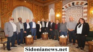 بالصور : بهية الحريري استقبلت