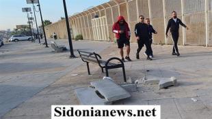 بالفيديو والصور : إستهتار أم تخريب : من يحطم  مقاعد بلدية صيدا في ممشى مدينة الحريري الرياضية  ولماذا ؟  نداء ومناشدة من رواد المشي والرياضة والتنزه للحفاظ على المقاعد وتشديد المراقبة