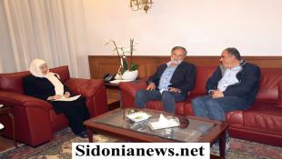 بالصور : بهية الحريري تلتقي رئيس بلدية البرامية شوقي حبيب ووفداً من "جمعية خريجي جامعة الصداقة بين الشعوب " ومركز التعليم الروسي