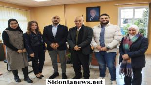 الصيدلي عمر مرجان يزور الجامعة اللبنانية الدولية LIU في صيدا