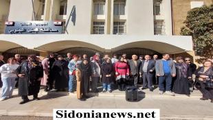 بالصور : إعتصام لأساتذة التعليم الرسمي في صيدا والجنوب في سرايا صيدا حملوا خلاله الحكومة ووزرائها مسؤولية الانهيار التربوي في لبنان