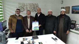 رئيس جمعية إنسان الغد عمر مرجان يلتقي وفدًا من جمعية الإتحاد الإسلامي