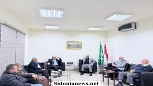 بالصور : الدكتور بسام حمود خلال استقباله وقد الهيئة الإدارية الجديدة لمؤسسات الرعاية في صيدا : كانت ولا زالت علامة فارقة في المدينة