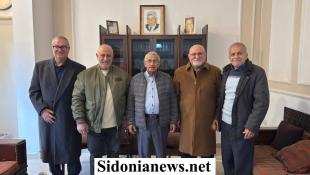 بالصور : النائب أسامة سعد يستقبل وفدًا من جمعية قدامى كشافة الجراح في لبنان