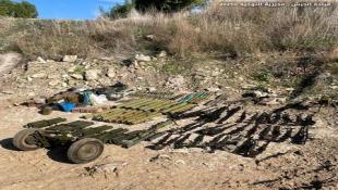 الجيش اللبناني اعلن تسلمه كمية من السلاح الفلسطيني من مخيم عين الحلوة