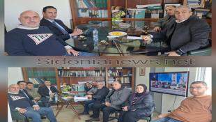 بالصور: حجازي تفقد مرفأ صيدا وبحث مع مستشار وزير الأشغال العامة  ومدير المرفأ والقيادات الأمنية الحلول المتعلقة بالشاحنات والشريط الشائك ومستقبل الاستثمار السياحي