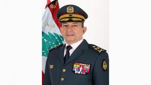 قائد الجيش  اللبناني العماد رودولف هيكل يُعرب عن شكره لكل من واساه بوفاة والدة زوجته