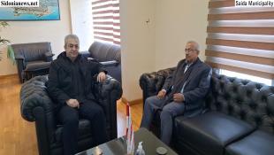 لقاء مشترك في بلدية صيدا جمع الرئيس حجازي والنائب سعد بحث في ملفات بيئية متعددة والتأكيد على الحلول المستدامة حجازي: صيدا حريصة على العلاقة الطيبة مع جزين ونتمنى على