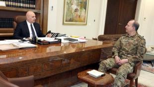 الرئيس عون عرض مع هيكل الاوضاع جنوبًا وتحضيرات زيارته واشنطن