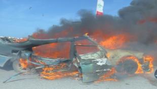 مسيرة اسرائيلية تستهدف سيارة على اوتوستراد انصاريه - الصرفند وسقوط شهيد وعدد من الجرحى