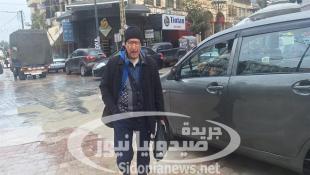 بالفيديو والصور : أحسن ما تتشتش بصيدا أيام الشتي بالسوق والملعب سماع نصيحة القائد الكشفي الحاج مروان حبلي