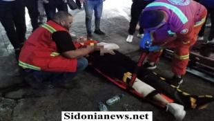 ليلا:  إصابة ثلاثة في صيدا  نتيجة حادث مروع بين سيارتين في بستان الكبير