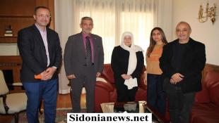 بالصور : بهية الحريري تستقبل المدير الجديد لمستشفى الهمشري د. صفوت اسكندر