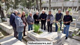 بالصور : النائب أسامة سعد يزور ضريح معروف سعد في الذكرى الـ51 لاستشهاده ويؤكّد أهمية الوحدة الوطنية