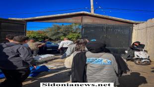 بالصور : مؤسسة مرجان الخيرية توزّع مواد معقمة على 23 مركز إيواء في صيدا