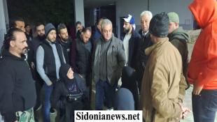 بالصور : حجازي وعكرة واعضاء في بلدية صيدا  تفقدوا أعمال توسعة القدرة الاستيعابية  للنازحين في مهنية صيدا  وثانوية الزعتري