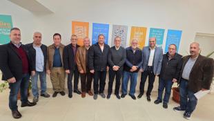 بالصور: رئيس جمعية المقاصد صيدا فايز البزري  يستقبل وفدا من تجمع مهندسون من صيدا والجوار