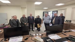 النائب البزري وسفير بلجيكا بحثا اوضاع النازحين في صيدا وزارا بلدية المدينة للاطلاع على احتياجات النازحين في مراكز الايواء