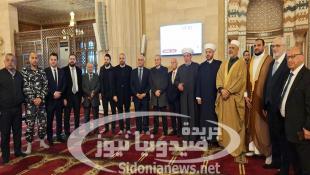 بالفيديو وبالصور : المفتي سوسان أم صلاة عيد الفطر المبارك في مسجد الحريري في صيدا بحضور فاعليات منددا بالعدوان الإسرائيلي المتواصل