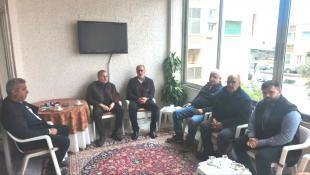 وفد من الحرس القومي العربي زار البزري وسعد وحمود وعسيران وتفقد مراكز النازحين