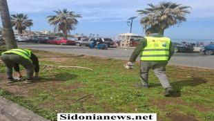 بالصور : بلدية صيدا تكثف أعمال النظافة وصيانة المجاري بالتعاون مع الشركاء المحليين لمواجهة ضغط النزوح على البنية التحتية