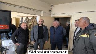 بالصور: مؤسسة مرجان  تعيد تأهيل مكاتب الدفاع المدني في صيدا