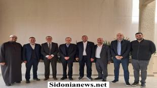 بالصور : النائب عبد الرحمن البزري يستقبل جمعية المقاصد برئاسة فايز البزري ويبحث أوضاع صيدا الاجتماعية والتربوية