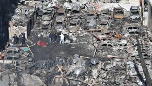 بالصور : لبنان خارج اتفاق وقف النار:  سلسلة غارات دامية ويوم حداد وطني  ... أكثر من 10 شهداء بينهم نساء وأطفال بغارة على الزراريه