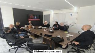 بالصور : عمر مرجان يستقبل وفدًا من جمعية بادري ويبحث سبل التعاون المشترك