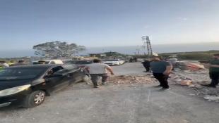 بالفيديو: إعادة فتح جسر القاسمية  فجر اليوم وعشرات السيارات تعبر جنوبا