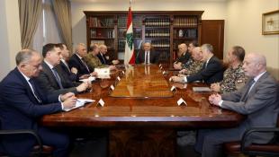 الرئيس عون مترئسا اجتماعا امنيا: من غير المسموح عرقلة تنفيذ الإجراءات الأمنية والسلم الاهلي خط احمر
