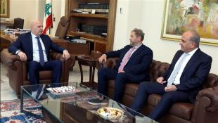 بالصور : الرئيس جوزاف عون يستقبل النائب نعمة افرام ورجل الأعمال مرعي  أبو مرعي وينوه بإطلاق الخط البحري  Cedar Waves وتعزيز حضور لبنان السياحي والإفنتاح على العالم