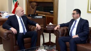 الرئيس عون عرض مع المدعي العام التمييزي أحمد رامي الحاج  لسيرعمل النيابة العامة وملفات مكافحة الفساد