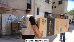 بالصور : 8485 مستفيدا من المبادرات الإنسانية نفذها مركز الرحمة - صيدا دعماً للنازحين والأسر المتعففة
