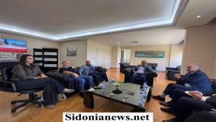 بالصور: المنسق الخاص للأمم المتحدة في لبنان جان أرنو زار بلدية صيدا وبحث مع رئيسها أوضاع المدينة وسبل دعمها