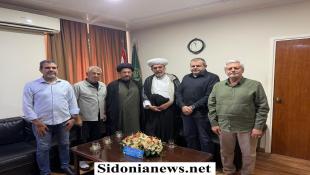 وفد من الحزب زار المفتي سوسان مهنئاً بالتجديد لرئاسته دائرة الاوقاف : مدينة صيدا مثالا مميزا في حسن الضيافة والاهتمام بأهلنا النازحين