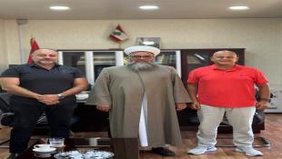 الشيخ العيلاني زار بلدية الهلالية مثنيا على ما قدمته البلدية ورئيسها لأهلنا النازحين ولسكان البلدة مسلمين ومسيحيين