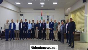بالصور : وزير خارجية النروج خلال لقائه المحافظ ضو ورؤساء اتحادات بلديات الجنوب والنبطية في سرايا صيدا : نحن ضد سياسة التدمير الممنهج في الجنوب وسنقف دائما الى جانب لبنان
