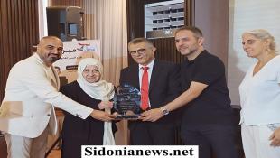 بالصور: مبارك : تكريم المهندس محمد الحنش رئيس قطاع شبكات الجنوب في أوجيرو من قبل أسرة الموظفين | هادي بوفرحات: كانت أولويته اوجيرو ومصلحة العامل وخدمة المواطن والبلد