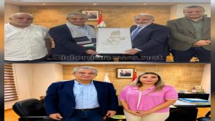 رئيس بلدية صيدا حجازي يستقبل وفدا من مؤسسة محمود عباس وفصائل منظمة التحرير ويلتقي مديرة معهد لبنان التقني ونائب رئيس ثانوية لبنان الدولي